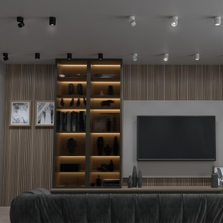 358947 OVER NT22 162 белый Светильник накладной светодиодный IP20 LED 4000К 18W 220V EDDY-foto3