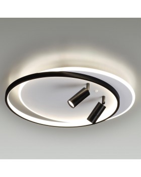 5603/75CL LEDIO LN23 028 белый, черный Люстра потолочная LED 75W 3000-6000К 6117Лм 220V NAOKO-foto2