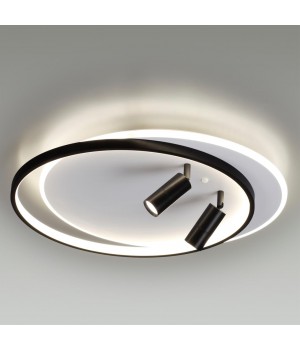 5603/75CL LEDIO LN23 028 белый, черный Люстра потолочная LED 75W 3000-6000К 6117Лм 220V NAOKO-foto2