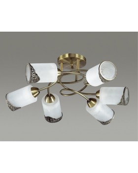 3012/6C COMFI LN16 066 бронзовый Люстра потолочная E27 6*40W 220V CITADELLA-foto4