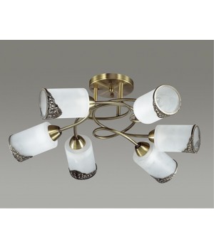 3012/6C COMFI LN16 066 бронзовый Люстра потолочная E27 6*40W 220V CITADELLA-foto4