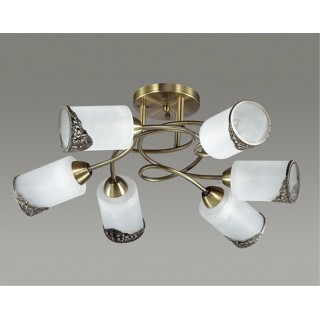 3012/6C COMFI LN16 066 бронзовый Люстра потолочная E27 6*40W 220V CITADELLA-foto4