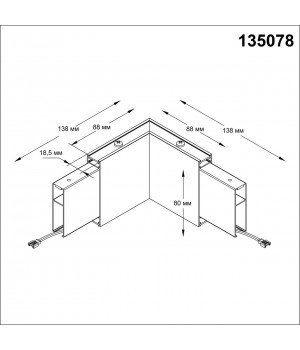 135078 OVER NT19 176 белый Светильник без драйвера арт.358161 IP20 LED 4000K 3W 220-240V ITER-foto2