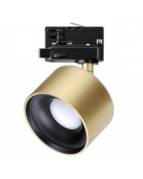 358978 PORT NT22 119 бронза св. Трехфазный трековый светильник с переключ. цв. температуры IP20 LED 3000К\4000К\6000К 12W вниз + 3W вверх 110-265V GIR-foto3