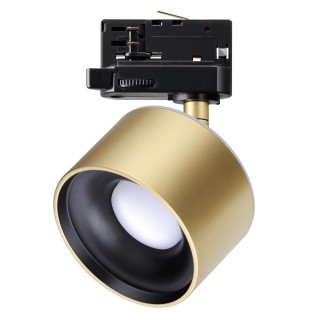 358978 PORT NT22 119 бронза св. Трехфазный трековый светильник с переключ. цв. температуры IP20 LED 3000К\4000К\6000К 12W вниз + 3W вверх 110-265V GIR-foto3