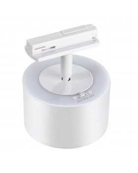 358973 PORT NT22 079 белый Светильник трековый однофазный трехжильный с переключ. цв. температуры IP20 LED 3000К\4000К\6000К 12W вниз + 3W вверх 110-2-foto6