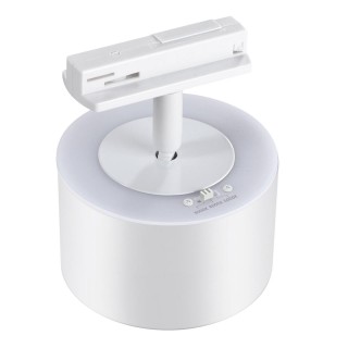 358973 PORT NT22 079 белый Светильник трековый однофазный трехжильный с переключ. цв. температуры IP20 LED 3000К\4000К\6000К 12W вниз + 3W вверх 110-2-foto6