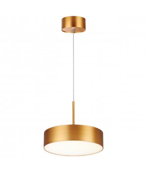 358763 OVER NT21 184 матовое золото Светильник накладной светодиодный, длина провода 2м IP20 LED 30W 4000K 2600Лм 100-265V PROMETA-foto4