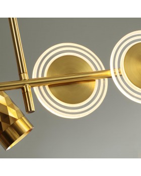 4354/52L HIGHTECH ODL23 261 античная бронза/металл Подвесной светильник с раздельным включением IP20 LED GU10/LED 52W 624Лм AD ASTRUM-foto6