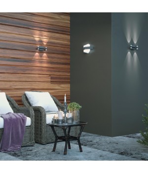 358571 STREET NT21 317 темно-серый Ландшафтный настенный светильник IP54 LED 4000K 8W 85-265V CALLE-foto3