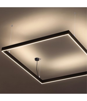 358160 OVER NT19 176 черный Подвесной светильник IP20 LED 4000K 40W 220-240V ITER-foto3