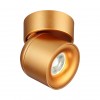 358810 OVER NT21 186 матовое золото Светильник накладной светодиодный IP20 LED 10W 850Лм 4000K 220V GESSO