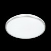 3008/DL TAN SN 065 Светильник пластик/белый/никель LED 48Вт 3000-6500K D390 IP43 пульт ДУ/ LampSmart PARTIAL