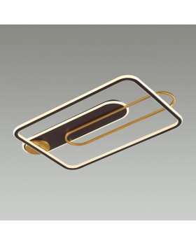 5277/99CL LEDIO LN23 039 черный, матовое золото Люстра потолочная LED 110W 3000-6000K 13360Лм пульт ДУ 220V SHIOTO-foto3