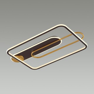 5277/99CL LEDIO LN23 039 черный, матовое золото Люстра потолочная LED 110W 3000-6000K 13360Лм пульт ДУ 220V SHIOTO-foto3