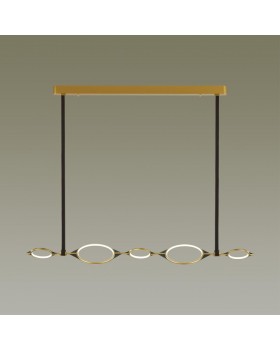 4995/50L L-VISION ODL23 377 матов.золотой/черный Люстра LED 50W 3000K VIKEMA-foto3