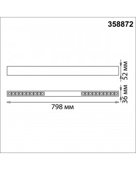 358872 OVER NT22 172 черный Светильник накладной/подвесной светодиодный IP20 LED 4000K 30W 220V ITER-foto2