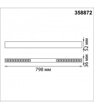 358872 OVER NT22 172 черный Светильник накладной/подвесной светодиодный IP20 LED 4000K 30W 220V ITER-foto2