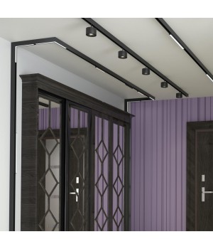 358608 SHINO NT21 045 черный Трековый светильник для низковольного шинопровода IP20 LED 4000K 24W 48V FLUM-foto3