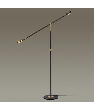 4321/20FL MIDCENT ODL23 169 черный/металл Напольный светильник с диммером на корпусе IP20 LED 20W 791Лм 3000K DENZEL-foto3