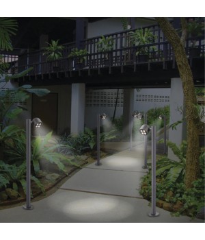 358115 STREET NT19 326 темно-серый Ландшафтный светильник IP65 LED 3000К 10W 100-240V GALEATI-foto3