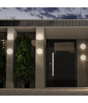 358885 STREET NT22 356 белый Светильник ландшафтный светодиодный IP54 LED 4000К 30W 220V OPAL-foto3