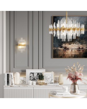 4988/8 HALL ODL22 387 золотой/стекло Люстра E14 8*40W STIKA-foto3