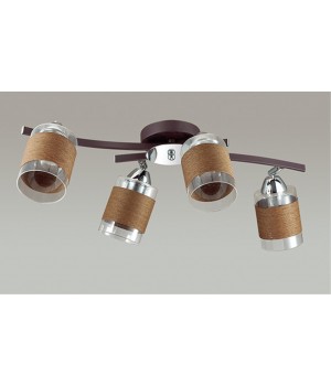 3030/4CA COMFI LN16 207 хром, кофе Люстра потолочная E27 4*60W 220V FILLA-foto4