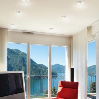 357585 SPOT NT18 249 белый Встраиваемый светильник IP44 LED 3000K 10W 100-265V METIS-foto3