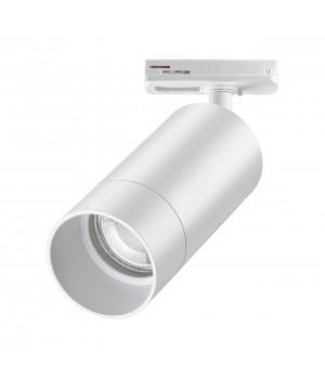 370860 PORT NT22 068 белый Светильник трековый однофазный двухжильный IP20 GU10 9W 220V SLIM-foto5