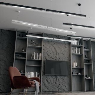 358869 OVER NT22 172 белый Светильник накладной/подвесной светодиодный IP20 LED 4000K 40W 220V ITER-foto3