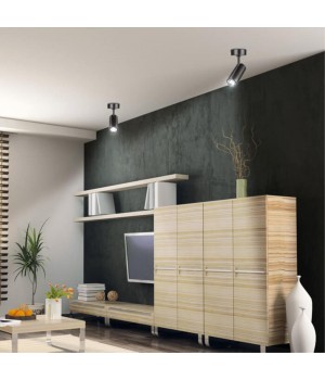 357552 OVER NT18 201 черный Накладной светильник IP20 LED 4000K 15W 160-265V SELENE-foto3