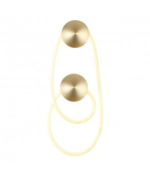 4397/30WL HIGHTECH ODL23 101 черный/металл/канат Настенный св-к IP20 LED 25W 1005Лм 3000K CORDA-foto4