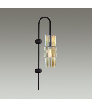 5018/1W MODERN ODL23 335 черный/разноцветный металл/стекло Бра E14 1*40W PIMPA-foto3
