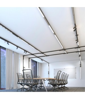 358105 OVER NT19 143 черный Светильник Волвошер IP20 LED 4000K 10W 24V RATIO-foto3