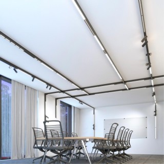 358105 OVER NT19 143 черный Светильник Волвошер IP20 LED 4000K 10W 24V RATIO-foto3