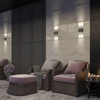 358567 STREET NT21 316 темно-серый Ландшафтный настенный светильник IP54 LED 4000K 6W 85-265V CALLE-foto3