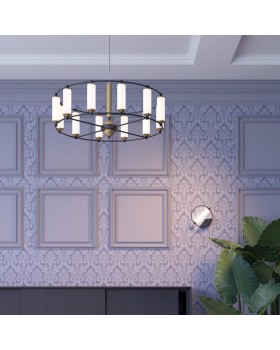 3905/6WL L-VISION ODL20 035 черный/золотистый/металл Настенный светильник LED 4000K 10W 220V BEBETTA-foto3