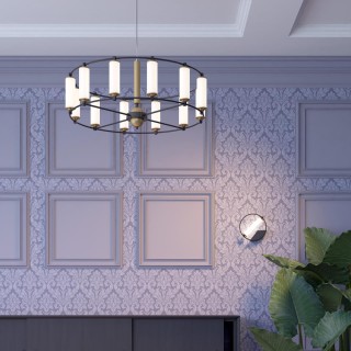 3905/6WL L-VISION ODL20 035 черный/золотистый/металл Настенный светильник LED 4000K 10W 220V BEBETTA-foto3