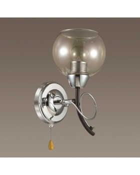 3507/1W COMFI LN18 073 хром, венге Бра E27 60W 220V MELEFA-foto3