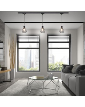 370423 PORT NT19 109 черный Светильник трековый однофазный трехжильный IP20 E27 50W 220V ZELLE-foto3