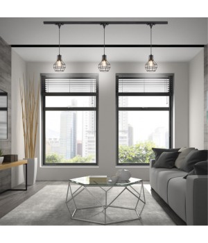 370423 PORT NT19 109 черный Светильник трековый однофазный трехжильный IP20 E27 50W 220V ZELLE-foto3