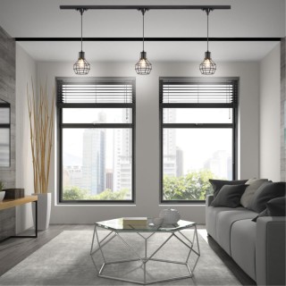 370423 PORT NT19 109 черный Светильник трековый однофазный трехжильный IP20 E27 50W 220V ZELLE-foto3