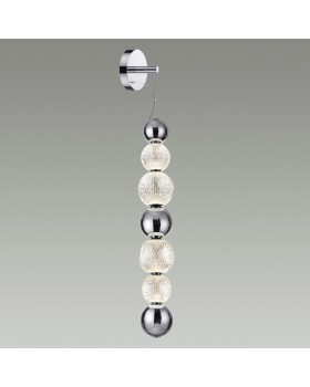 5007/13WL L-VISION ODL23 421 хром/прозрачный/металл/акрил Настенный светильник LED 13W 4000K 700Лм CRYSTAL-foto3