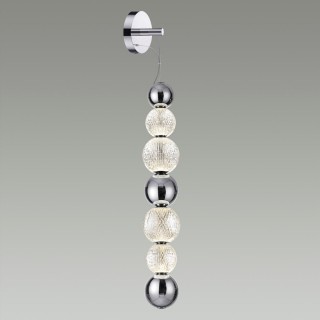 5007/13WL L-VISION ODL23 421 хром/прозрачный/металл/акрил Настенный светильник LED 13W 4000K 700Лм CRYSTAL-foto3