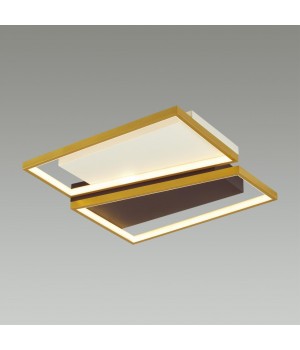 5241/72CL LEDIO LN23 белый, черный, матовое золото Люстра потолочная диммир. с ДУ LED 72W 4752Лм 220V TARO-foto3