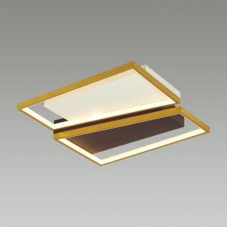 5241/72CL LEDIO LN23 белый, черный, матовое золото Люстра потолочная диммир. с ДУ LED 72W 4752Лм 220V TARO-foto3