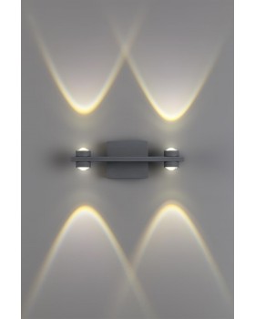 358571 STREET NT21 317 темно-серый Ландшафтный настенный светильник IP54 LED 4000K 8W 85-265V CALLE-foto4