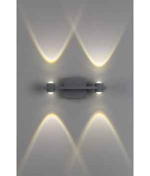 358571 STREET NT21 317 темно-серый Ландшафтный настенный светильник IP54 LED 4000K 8W 85-265V CALLE-foto4