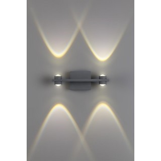 358571 STREET NT21 317 темно-серый Ландшафтный настенный светильник IP54 LED 4000K 8W 85-265V CALLE-foto4